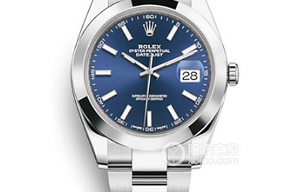 勞力士日誌型繫列m126300藍盤鋼帶男士機械手錶（41mm三株錶帶）￥4280-精仿勞力士