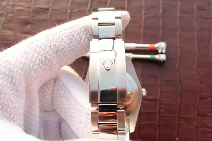勞力士日誌型繫列116300進口瑞士機芯 男士腕錶一比一精仿￥4880-精仿勞力士
