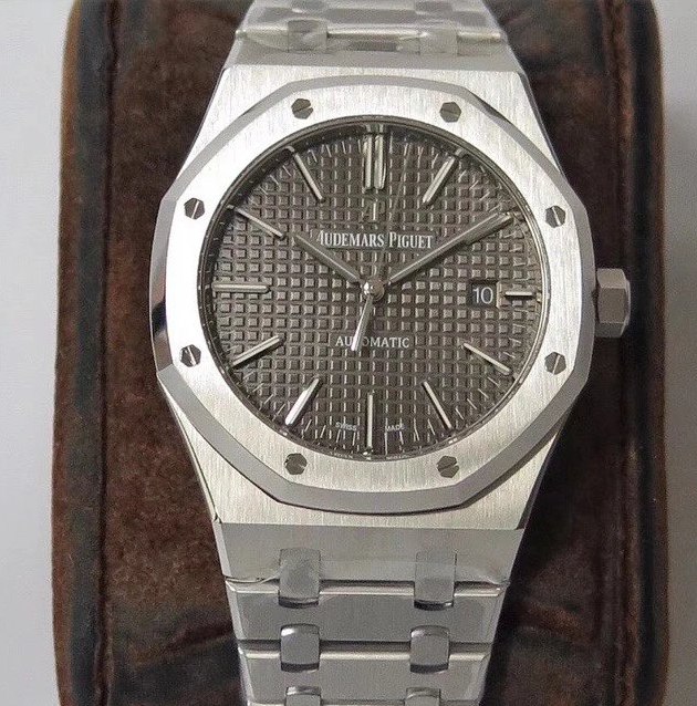ZF愛彼皇家橡樹繫列15400st灰盤鋼帶男士機械手錶 一比一打造-精仿愛彼
