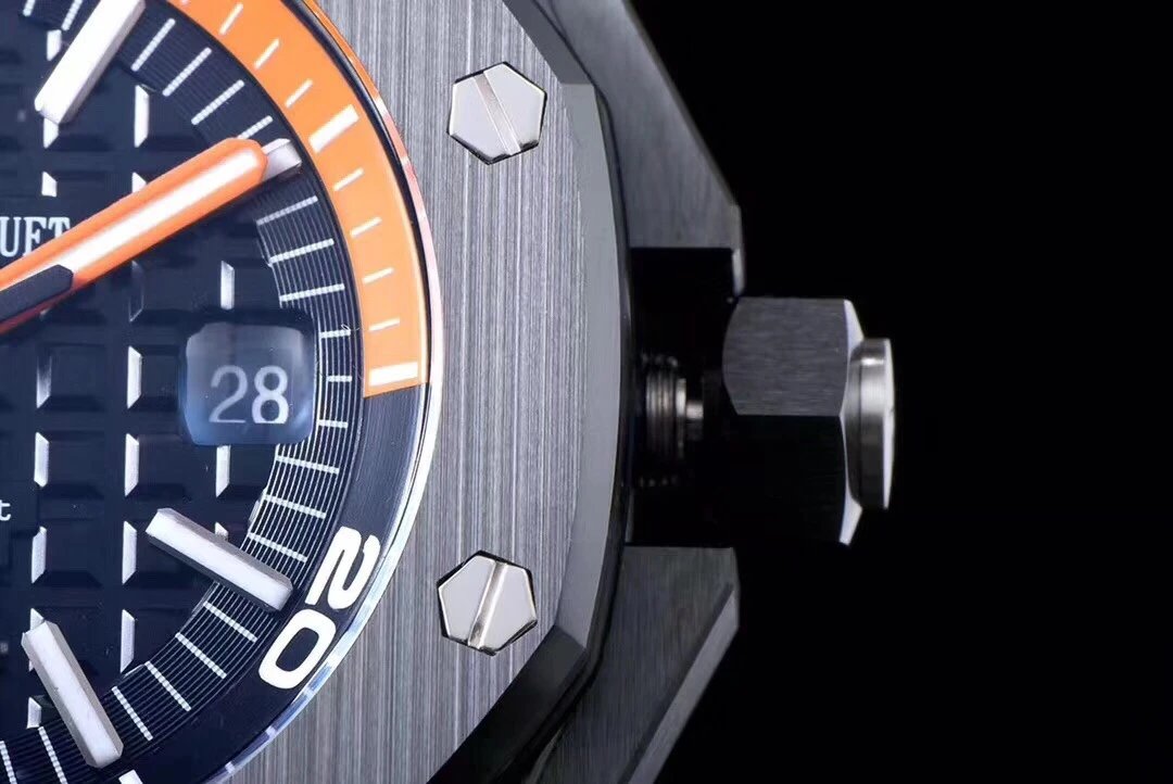 XF廠愛彼皇家橡樹離岸型15707男士機械手錶 潛水錶 活動頭粒 升級版-精仿愛彼