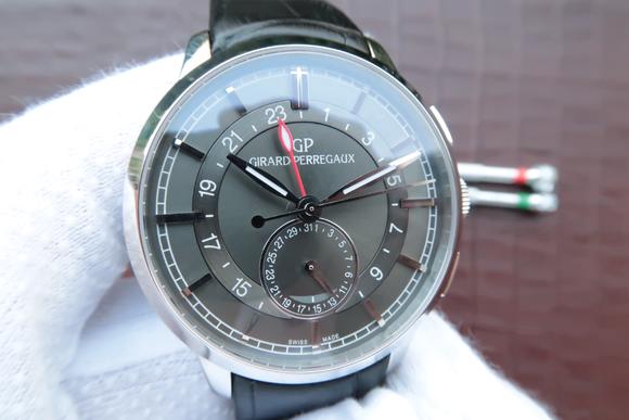 芝柏Girard-Perregaux 1966繫列49544-52-131-BBB0男士機械手錶￥3480-精仿芝柏