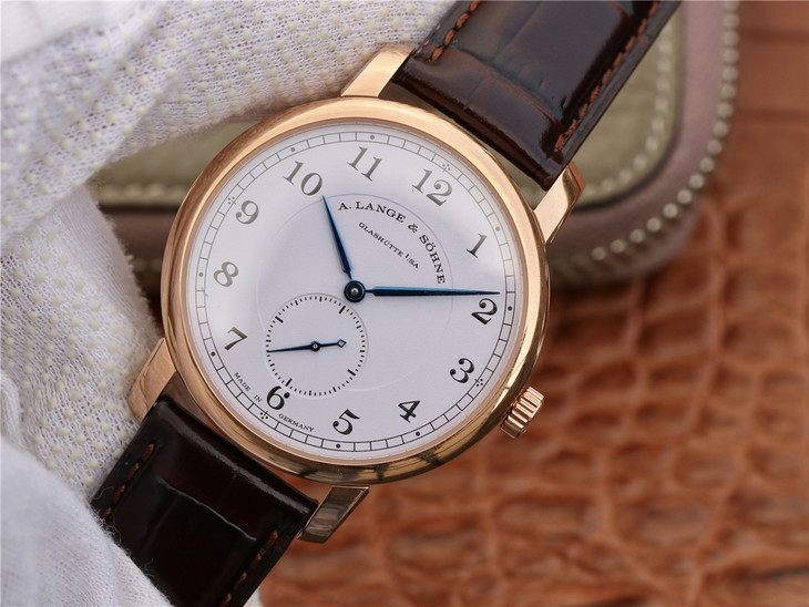 MKS朗格經典1815繫列獨立小秒盤男士機械手錶 玫瑰金頂級復刻錶之一￥2980-精仿朗格