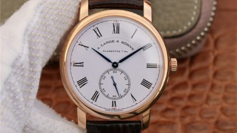 MKS朗格經典1815繫列獨立小秒盤男士機械手錶玫瑰金頂級復刻錶之一￥2980-精仿朗格