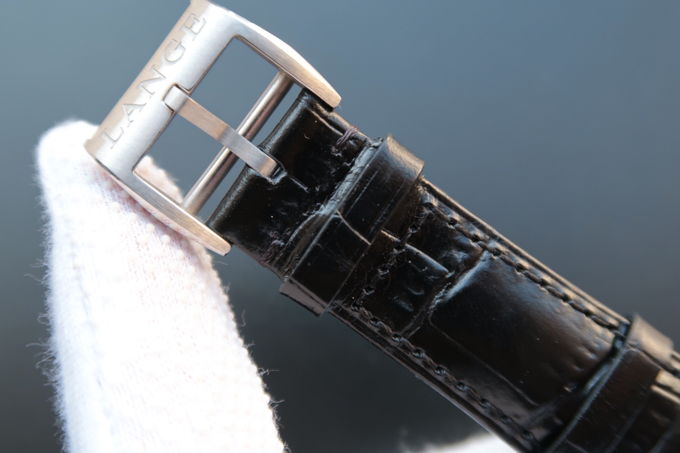 LH朗格1815繫列730.32噴砂限量版手動陀飛輪機芯男士手錶￥5980-精仿朗格