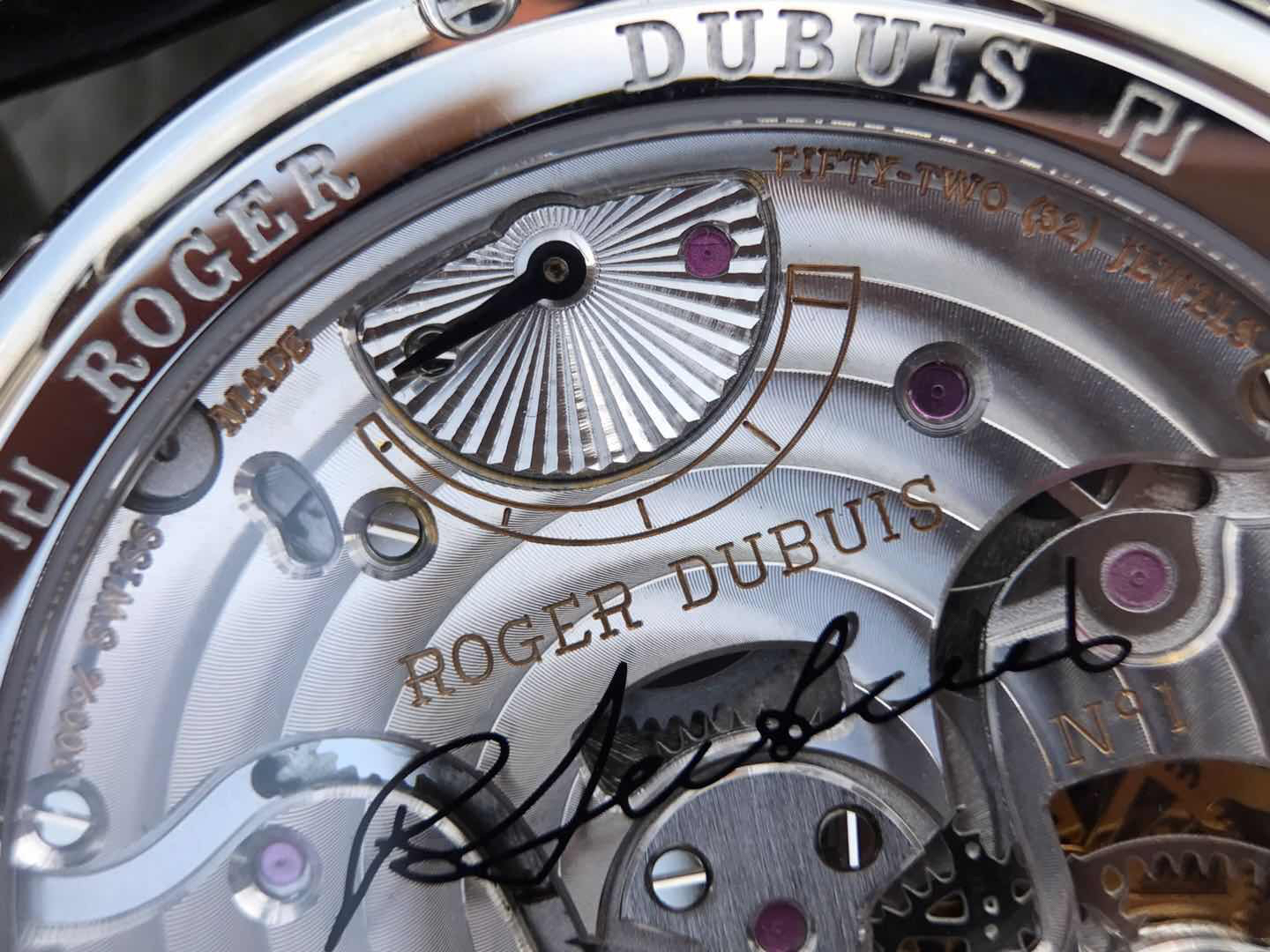 百萬級別腕錶-JB羅傑杜彼致敬繫列RDDBHO0562雙陀飛輪頂級腕錶￥6880-精仿羅傑杜彼