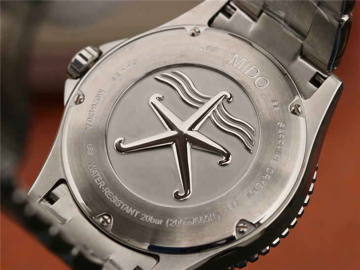 一比一高仿美度領航者M026男士自動機械鋼帶手錶￥2980-精仿美度