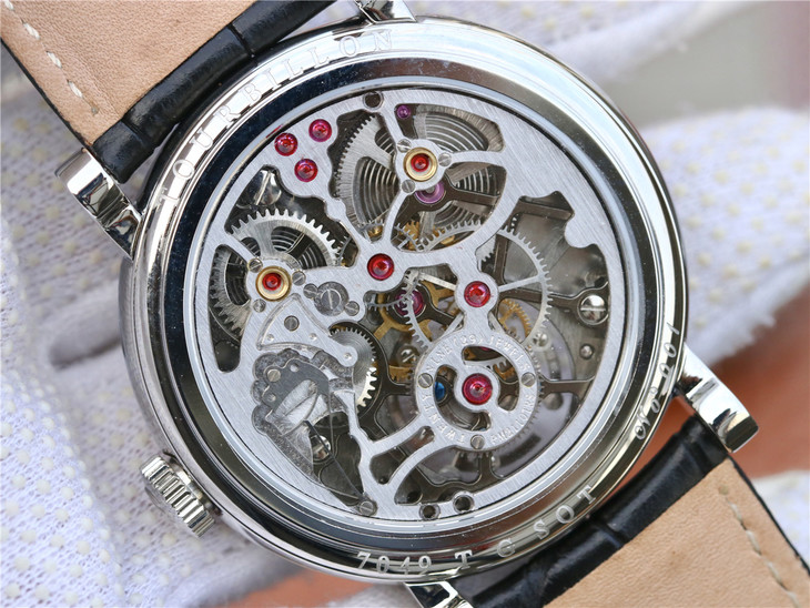 TWL法蘭克穆勒滿天星真陀飛輪 皮錶帶 自動機械男士腕錶￥6880-精仿法蘭克穆勒