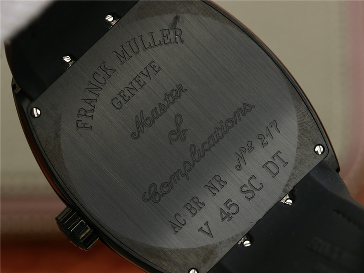 ABF法穆蘭Vanguard V45 25周年特別紀念限量款男士腕錶￥3480-精仿法蘭克穆勒