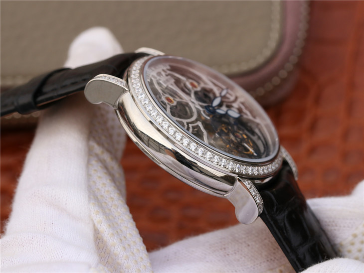 法蘭克穆勒GIGA圓形鏤空陀飛輪腕錶震撼上市￥5480-精仿法蘭克穆勒