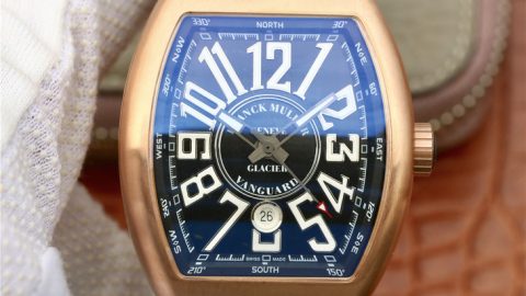 ABF法穆蘭Vanguard V45 25周年特別紀念限量款，矽膠錶帶 男士腕錶￥3480-精仿法蘭克穆勒