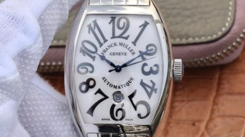 ABF法蘭克穆勒Casablanca繫列8880腕錶,鋼帶男士自動機械手錶 白面￥3180-精仿法蘭克穆勒