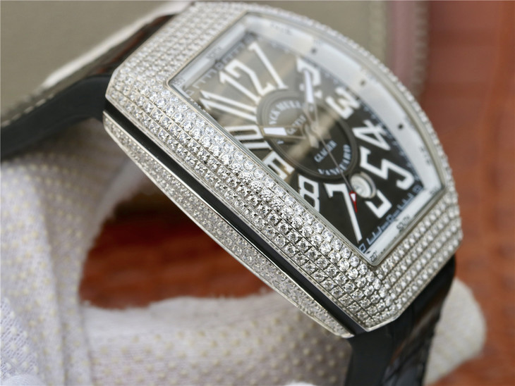 ABF法穆蘭Vanguard V45 25周年特別紀念限量款男士腕錶￥3180-精仿法蘭克穆勒