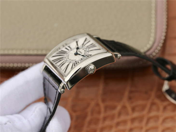 Z6法蘭克穆勒Master Square 繫列女士腕錶 皮帶錶 瑞士原裝朗達石英機芯￥3180-精仿法蘭克穆勒