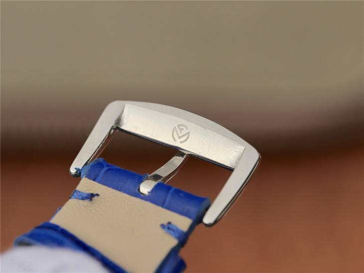 Z6法蘭克穆勒Master Square 繫列女士腕錶 藍色皮帶錶 瑞士原裝朗達石英機芯￥2980-精仿法蘭克穆勒